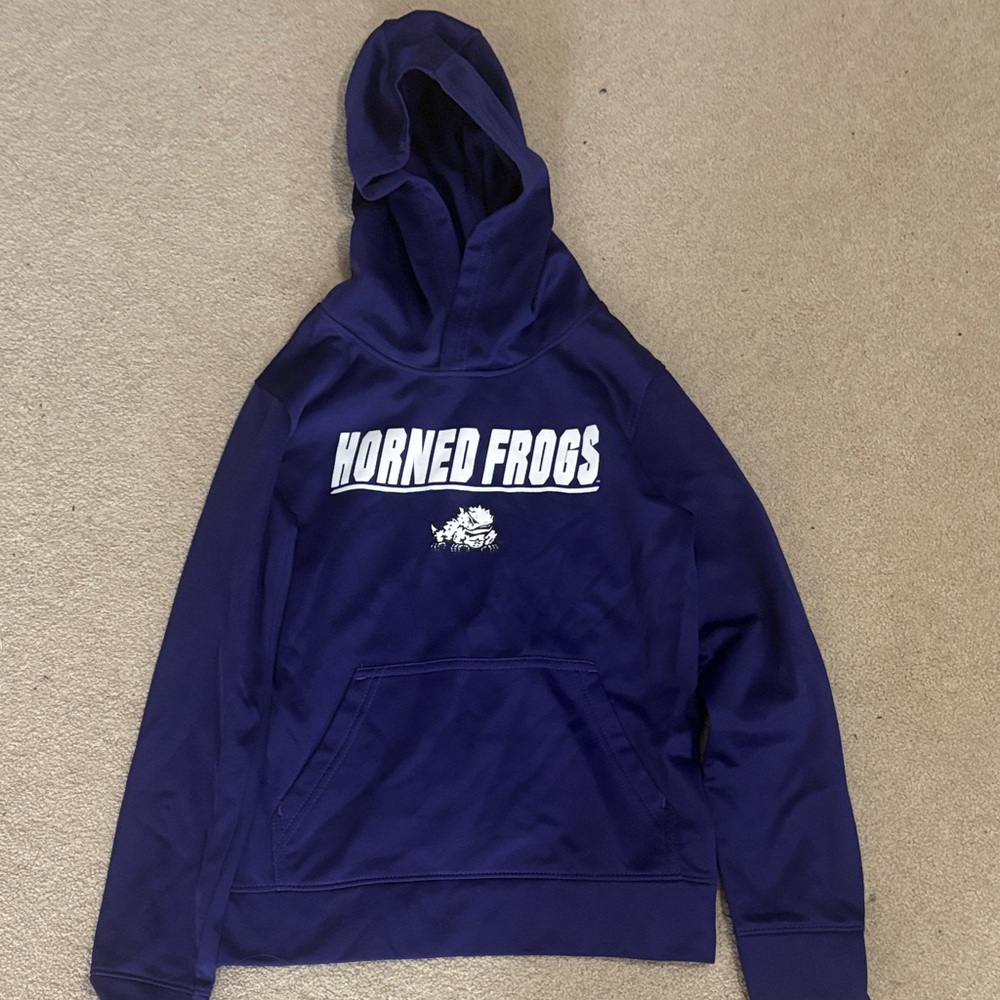 TCU Purple Horned Frogs Youth Hoodie
